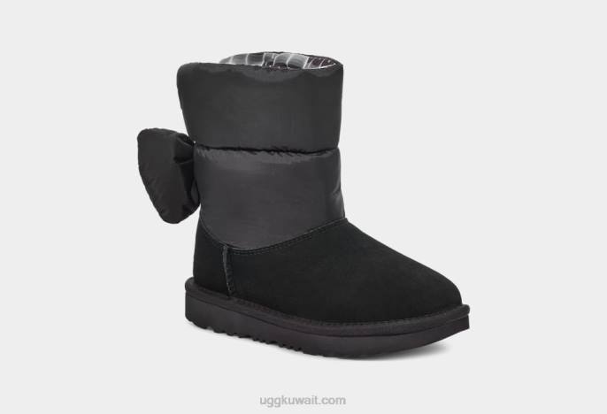 الطول الموجي bailey القوس ماكسي أسود أطفال UGG 08HB2330