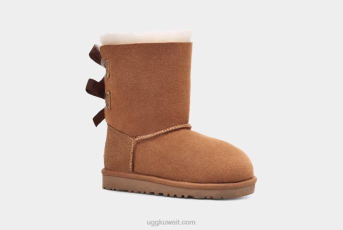 التمهيد bailey bow ii كستناء أطفال UGG 08HB1711