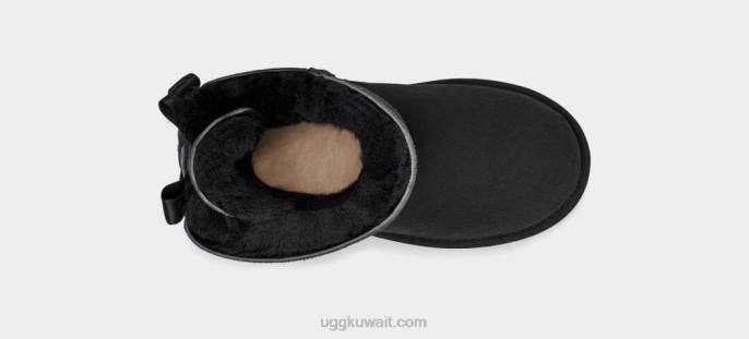 التمهيد bailey bow ii أسود أطفال UGG 08HB1712