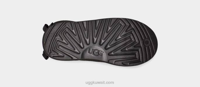 التمهيد bailey bow ii أسود أطفال UGG 08HB1712