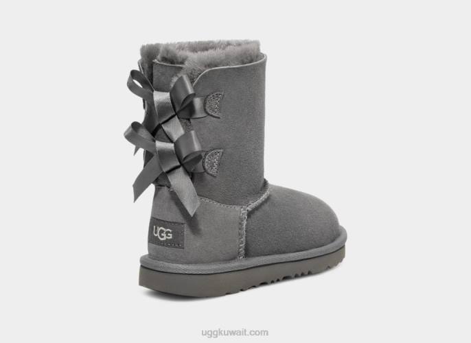 التمهيد bailey bow ii رمادي أطفال UGG 08HB2327