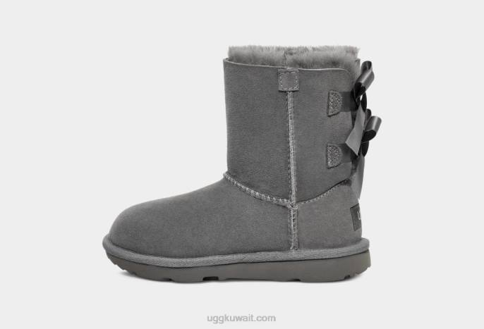التمهيد bailey bow ii رمادي أطفال UGG 08HB2327