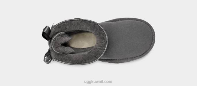 التمهيد bailey bow ii رمادي أطفال UGG 08HB2327