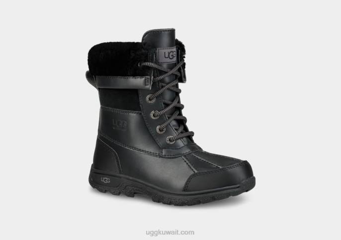 بوت الثاني cwr أسود أطفال UGG 08HB1720