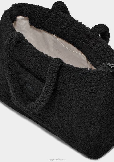 Adrina حمل شيربا أسود نحيف UGG 08HB1212