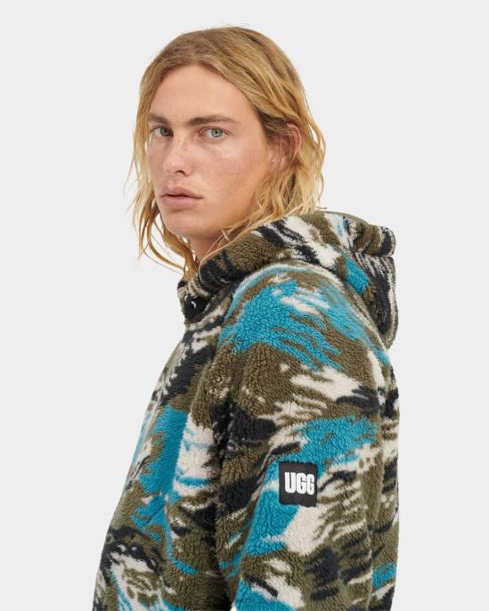 Dannen Sherpa هوديي تمويه موجة المد والجزر رجال UGG 08HB1915