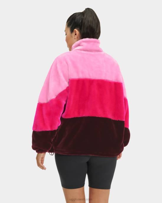 جاكيت من الفرو الصناعي من Elaina متعدد أحلام اليقظة نحيف UGG 08HB167