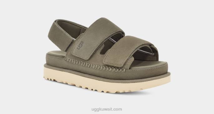 Goldenstar slingback طحلب أخضر نحيف UGG 08HB2116