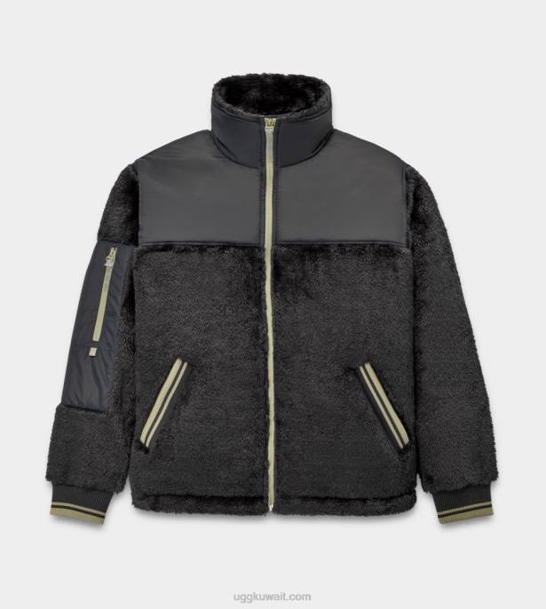 جاكيت شيربا رياضي من Landyn الفحم / tumbleweed كل الجنس UGG 08HB289