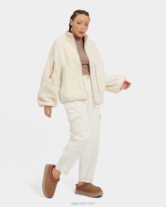 سترة مارلين شيربا الثاني كريم نحيف UGG 08HB1014