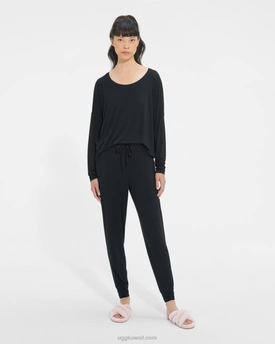 مجموعة بيرجيت الثاني أسود نحيف UGG 08HB1035