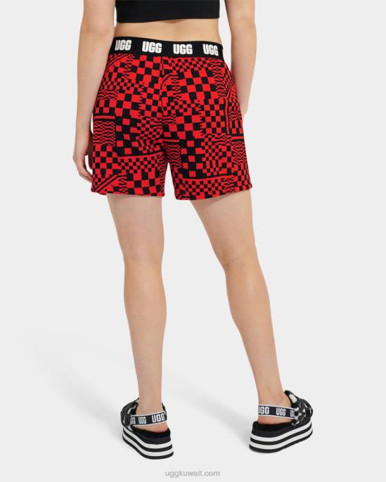 كريسي شيكات قصيرة إشعال / الشيكات السوداء نحيف UGG 08HB1054