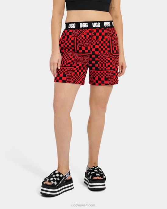 كريسي شيكات قصيرة إشعال / الشيكات السوداء نحيف UGG 08HB1054