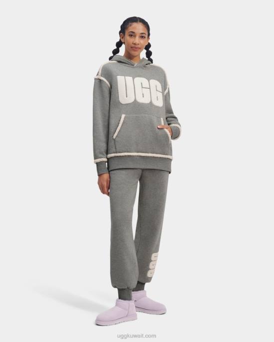 دايلين بنطال صوف بشعار الماركة ختم نحيف UGG 08HB1066