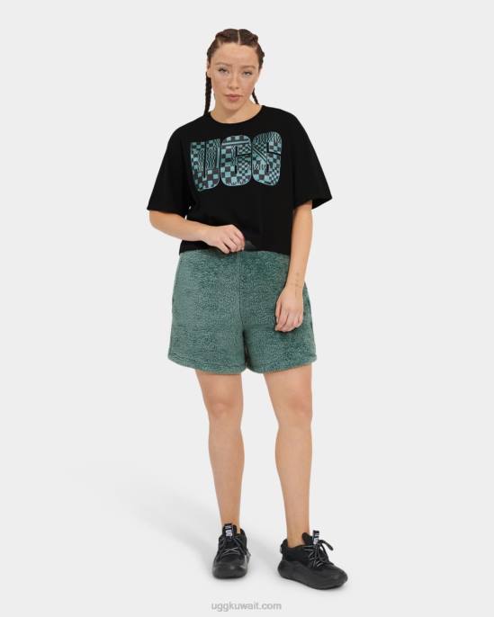 شورت كاميليا شيربا الصبار / منتصف الليل الأزرق نحيف UGG 08HB1090