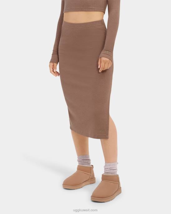 تنورة مضلعة جياني سلحفاء نحيف UGG 08HB1094