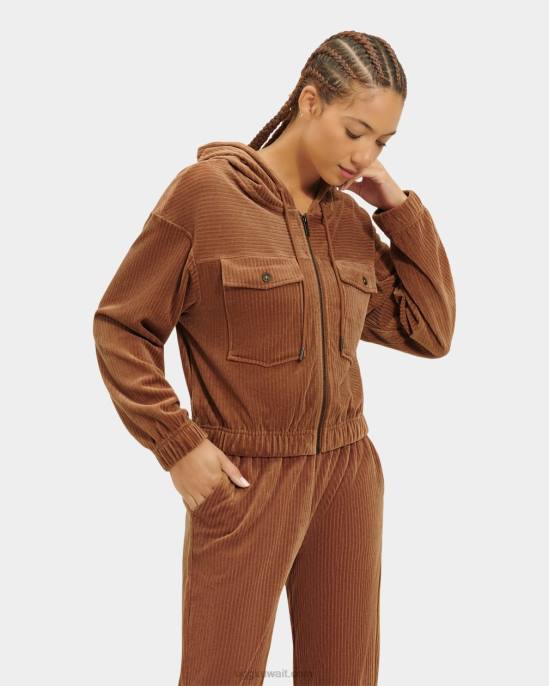 سترة جوليسا بومبر لحاء الارز نحيف UGG 08HB1110