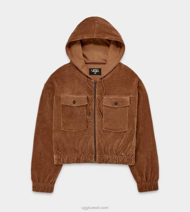 سترة جوليسا بومبر لحاء الارز نحيف UGG 08HB1110