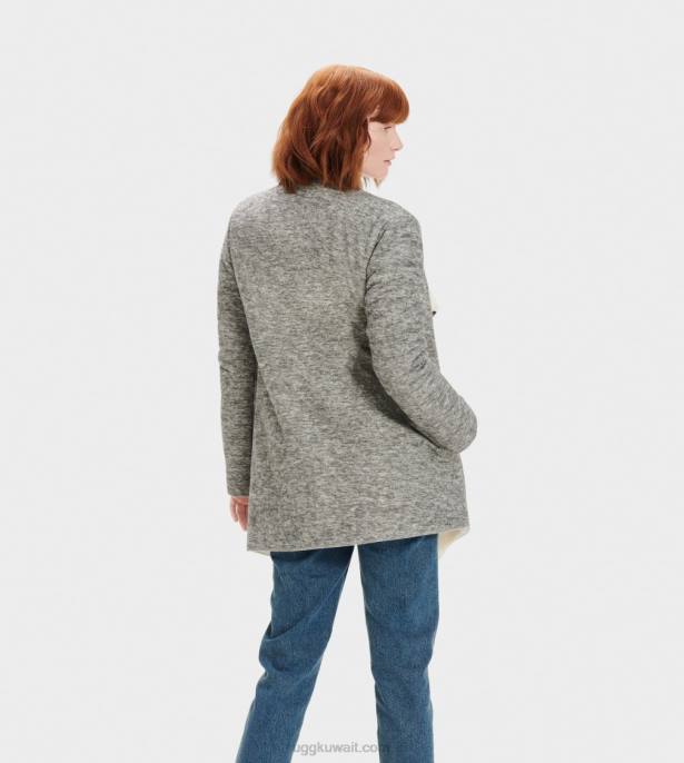 كارديجان شال أبريانا هيذر رمادي نحيف UGG 08HB112