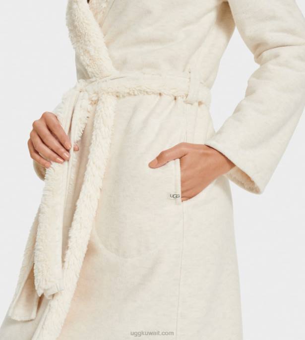 رداء ذو ​​وجهين هيذر كريم نحيف UGG 08HB1134