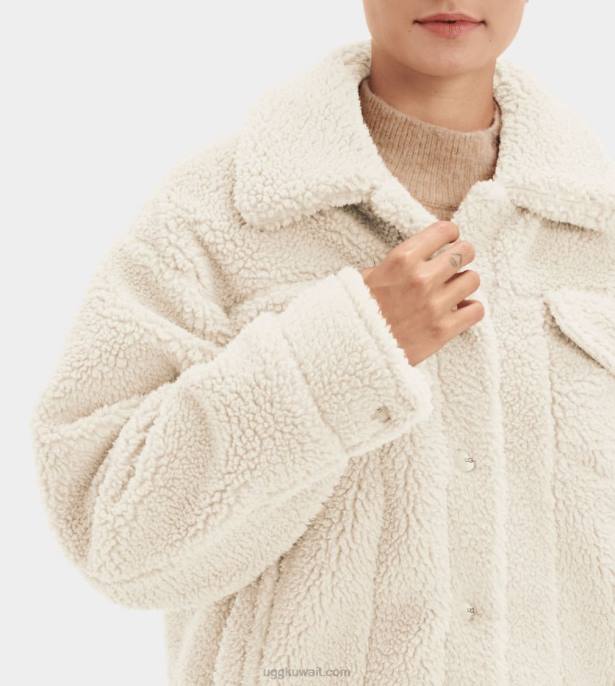 سترة سائق الشاحنة فرانكي شيربا طبيعي نحيف UGG 08HB1160