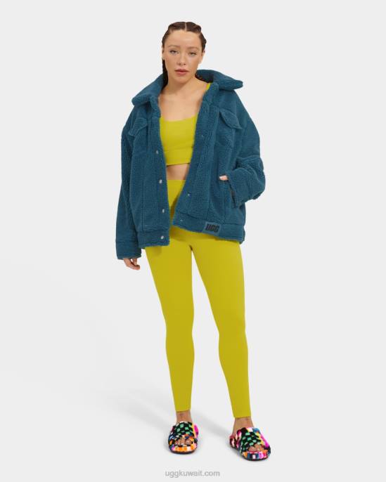 سترة سائق الشاحنة فرانكي شيربا شرف الأزرق نحيف UGG 08HB1161