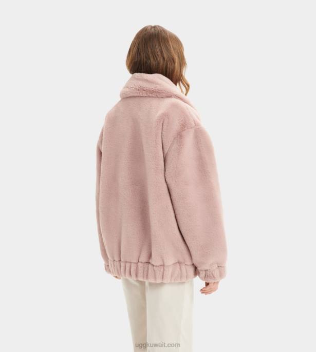 سترة كيانا من الفرو الصناعي تزلف نحيف UGG 08HB1164