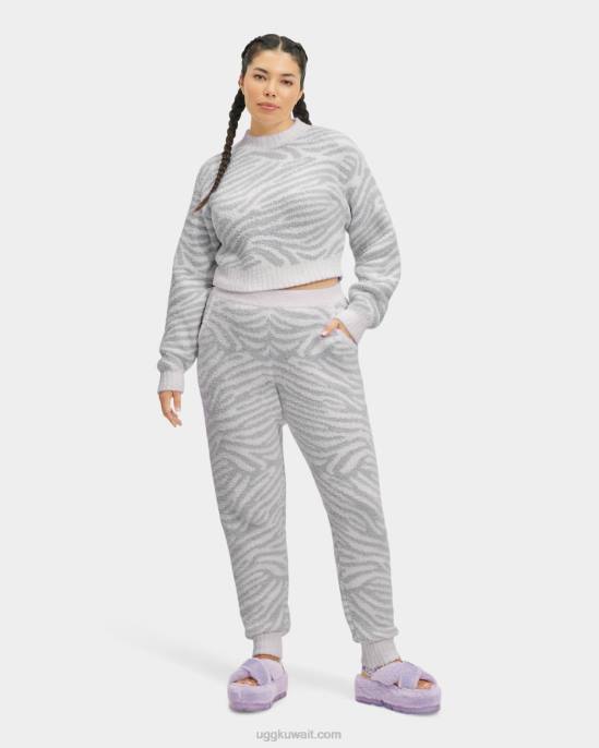 عداء صفية حمار وحشي رمادي معدني نحيف UGG 08HB1167