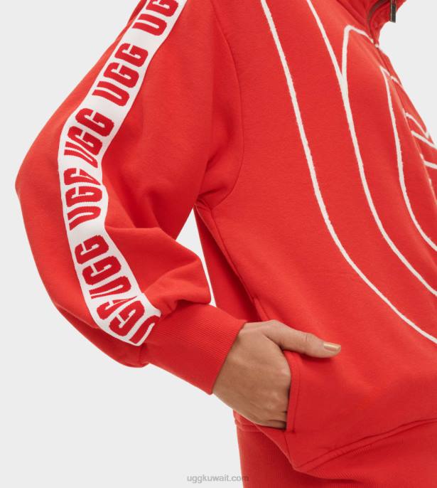 سترة المسار خيالية هالة حمراء نحيف UGG 08HB118