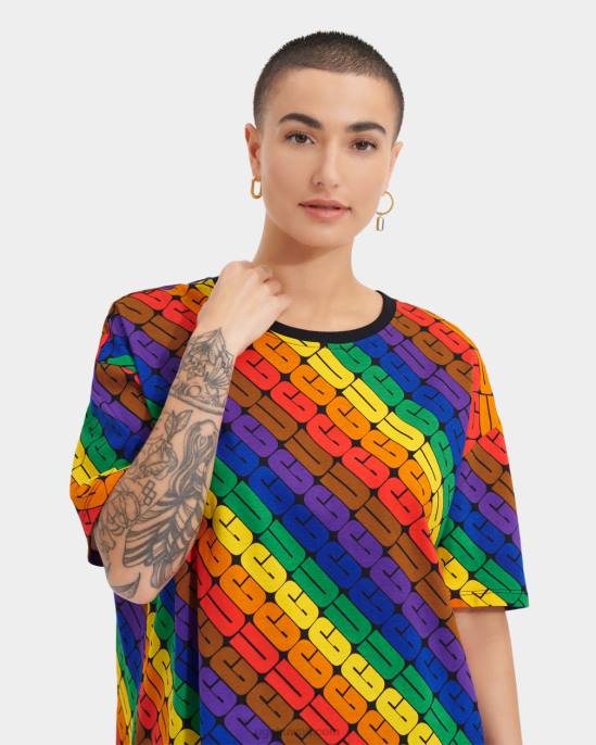 توني المتضخم تي فخر شعار قوس قزح كل الجنس UGG 08HB1191