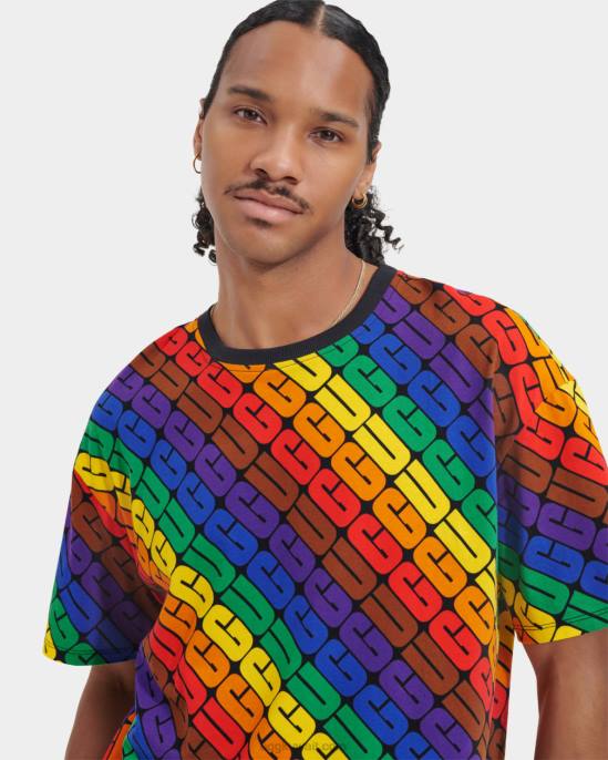 توني المتضخم تي فخر شعار قوس قزح كل الجنس UGG 08HB1191