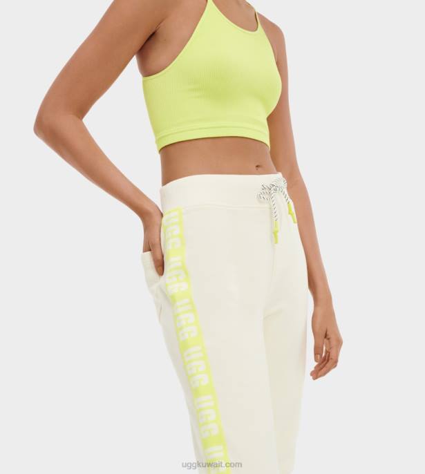 بانت خيالية المسار أبيض / أصفر ليموني نحيف UGG 08HB120