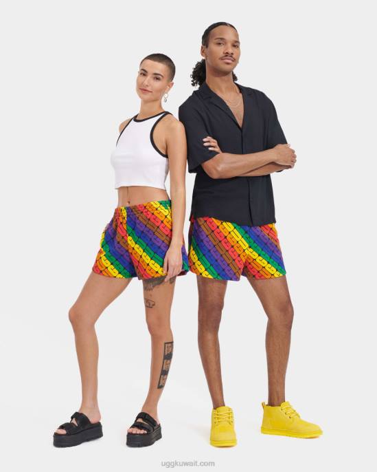 نوني قصيرة فخر شعار قوس قزح كل الجنس UGG 08HB121