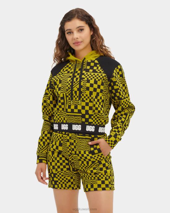 هوديي اقتصاص مالوري الشيكات المذاق / الشيكات السوداء نحيف UGG 08HB1238