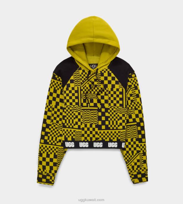 هوديي اقتصاص مالوري الشيكات المذاق / الشيكات السوداء نحيف UGG 08HB1238