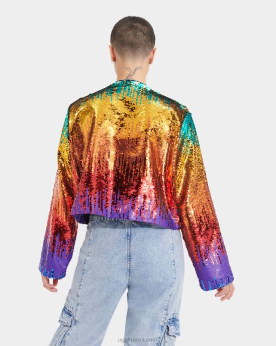 سترة تشانلي الترتر فخر قوس المطر كل الجنس UGG 08HB124