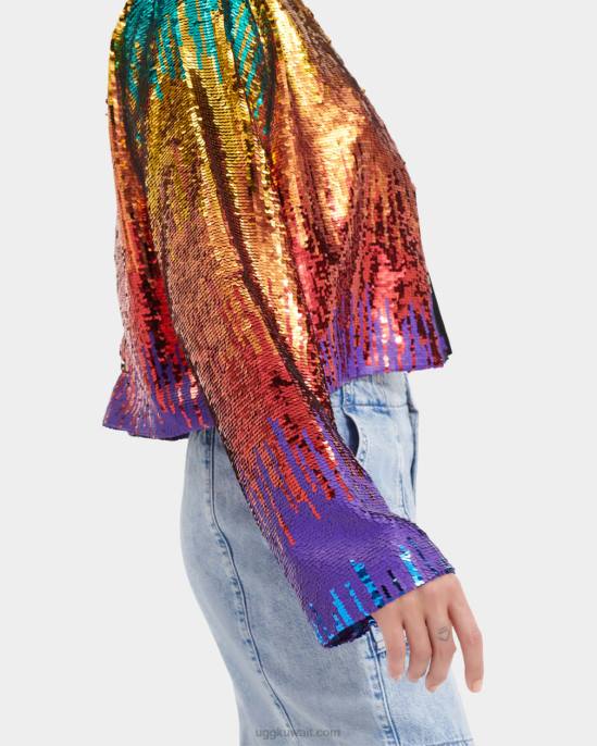 سترة تشانلي الترتر فخر قوس المطر كل الجنس UGG 08HB124