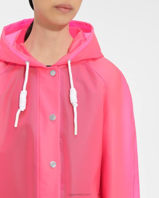 سترة المطر هوتون وردي لطيف نحيف UGG 08HB1261