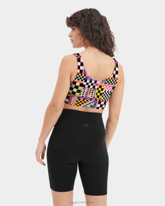 زايلي براليت شيكات متعددة سوداء نحيف UGG 08HB1264