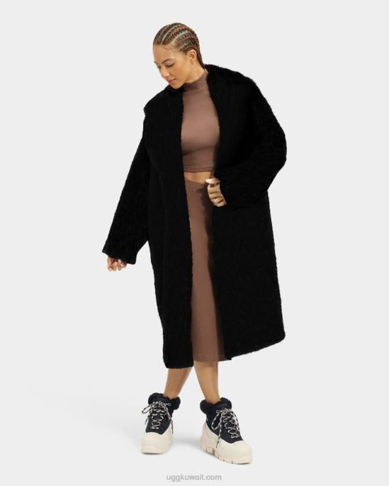 معطف من الفرو الصناعي قطران نحيف UGG 08HB1272