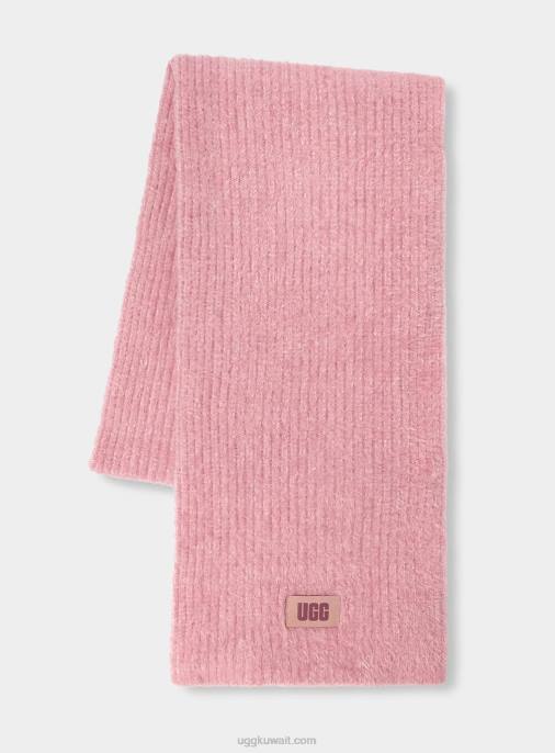 وشاح منسوج من القطيفة الطين الوردي متعدد نحيف UGG 08HB1276