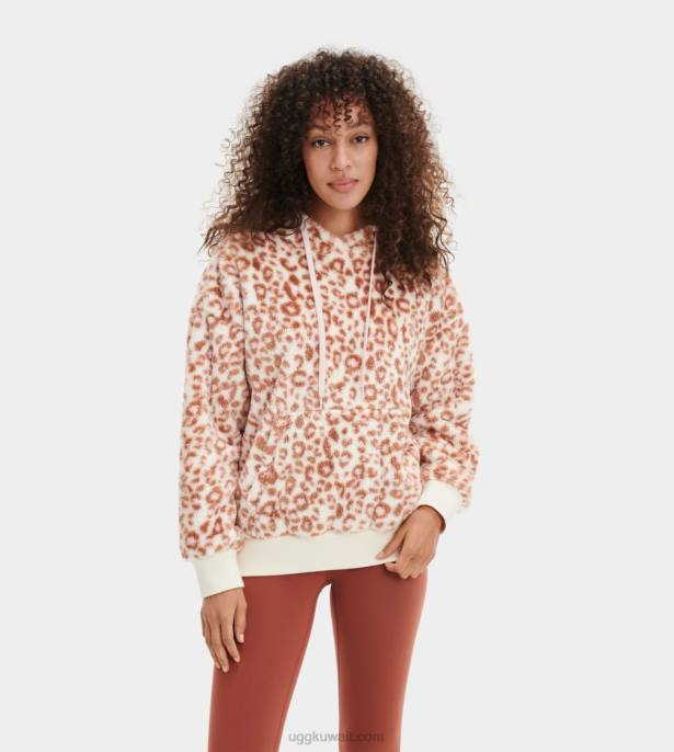 هوديي لويرا شيربا النمر الأبيض نحيف UGG 08HB1281