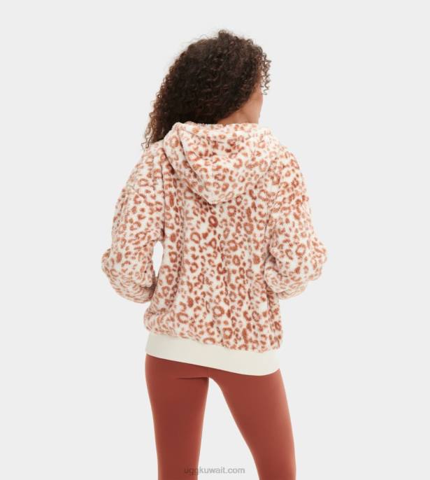 هوديي لويرا شيربا النمر الأبيض نحيف UGG 08HB1281