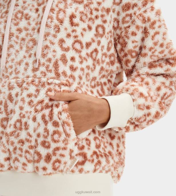 هوديي لويرا شيربا النمر الأبيض نحيف UGG 08HB1281