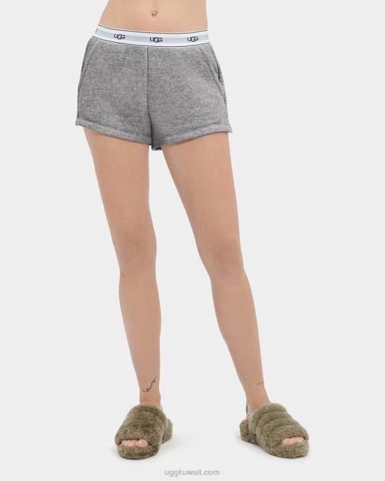 شورت ألبين هيذر رمادي نحيف UGG 08HB1286