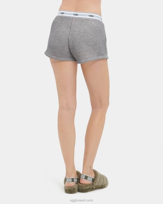 شورت ألبين هيذر رمادي نحيف UGG 08HB1286