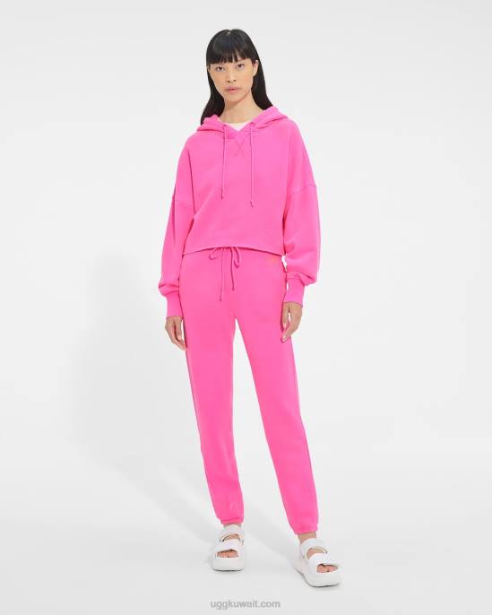 كيرا اقتصاص هوديي وردي لطيف نحيف UGG 08HB1292