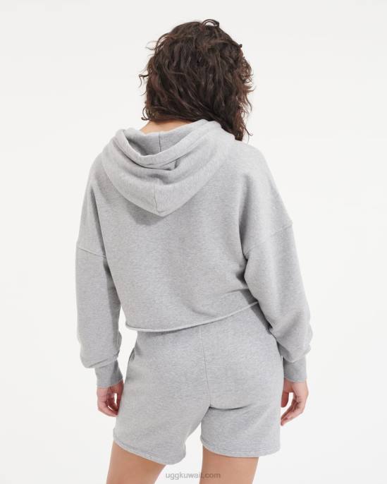 كيرا اقتصاص هوديي هيذر رمادي نحيف UGG 08HB1295