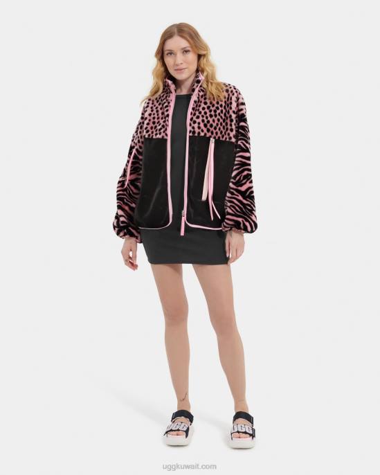 سترة مارلين شيربا أنيماليا التقوقع الوردي نحيف UGG 08HB1297