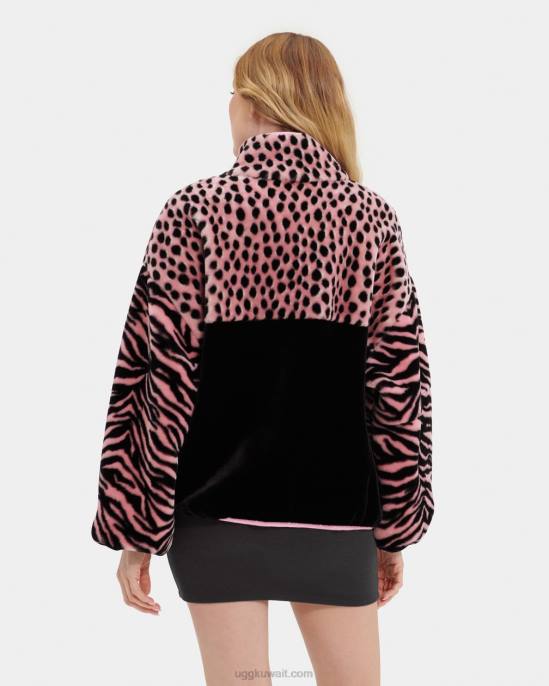 سترة مارلين شيربا أنيماليا التقوقع الوردي نحيف UGG 08HB1297